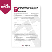 Thumbnail for Let's Get Down To Business! | Teaching English for Business | EFL Resource - TEFL-Toolkit.com