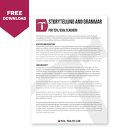 Thumbnail for Storytelling and Grammar | EFL Resource - TEFL-Toolkit.com