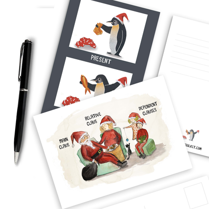Christmas Cards | Printable Postcards - TEFL-Toolkit.com