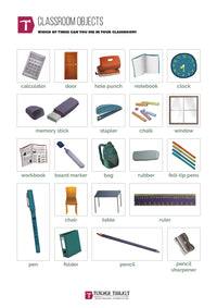 Thumbnail for Food, Clothes, Classroom Objects and Illness Poster Set (x4) - Teacher-Toolkit.co.uk